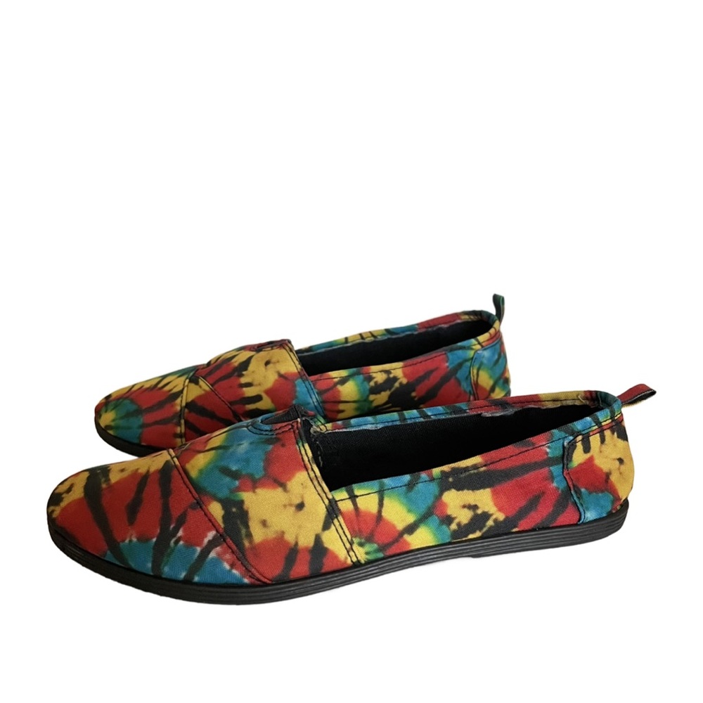 Take a Walk Tie Dye Flats Sz 11
